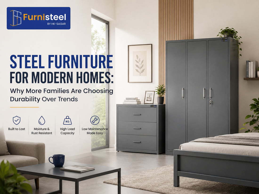 steel furniture for modern homes