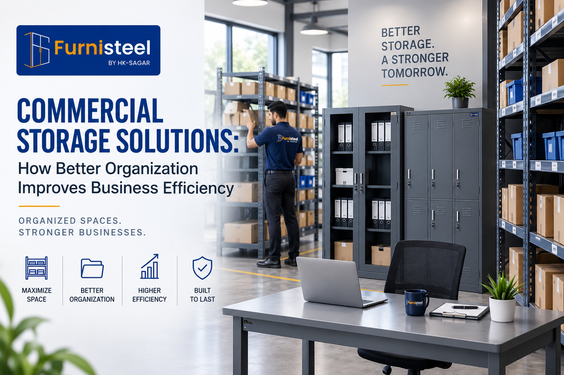 Commercial Storage Solutions: How Better Organization Improves Business Efficiency