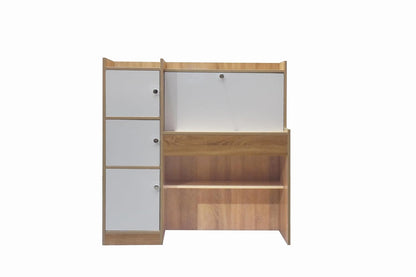 Compact study table for bedroom and living room