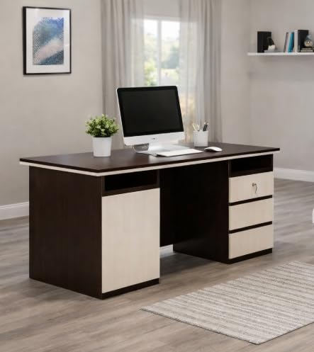 Royal Desk P2 executive office table with drawers